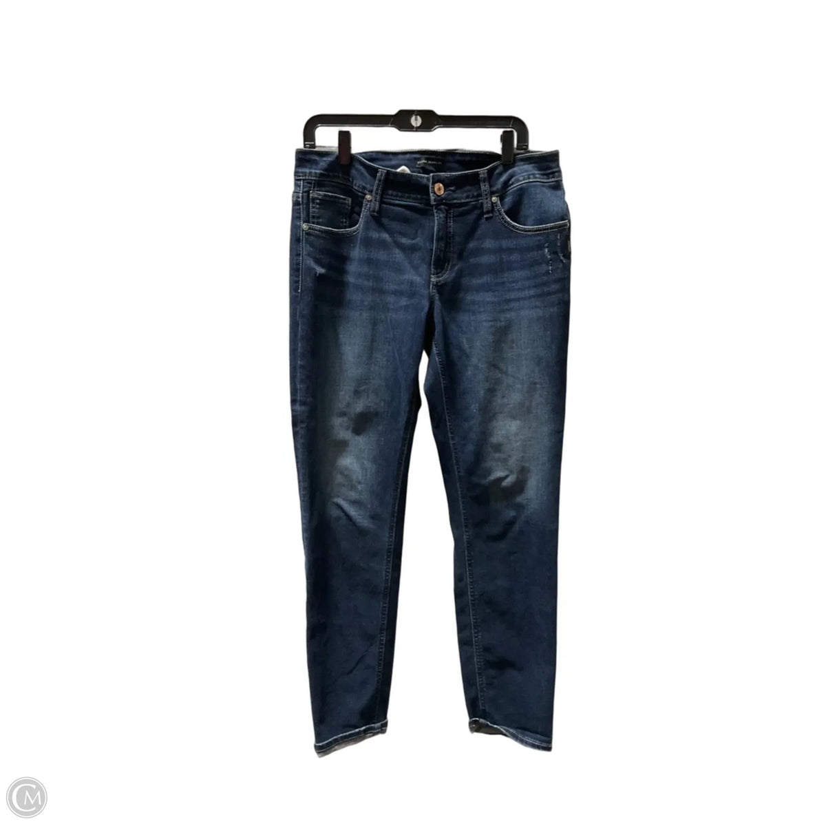 Jeans Straight By Silver In Blue Denim, Size: 12