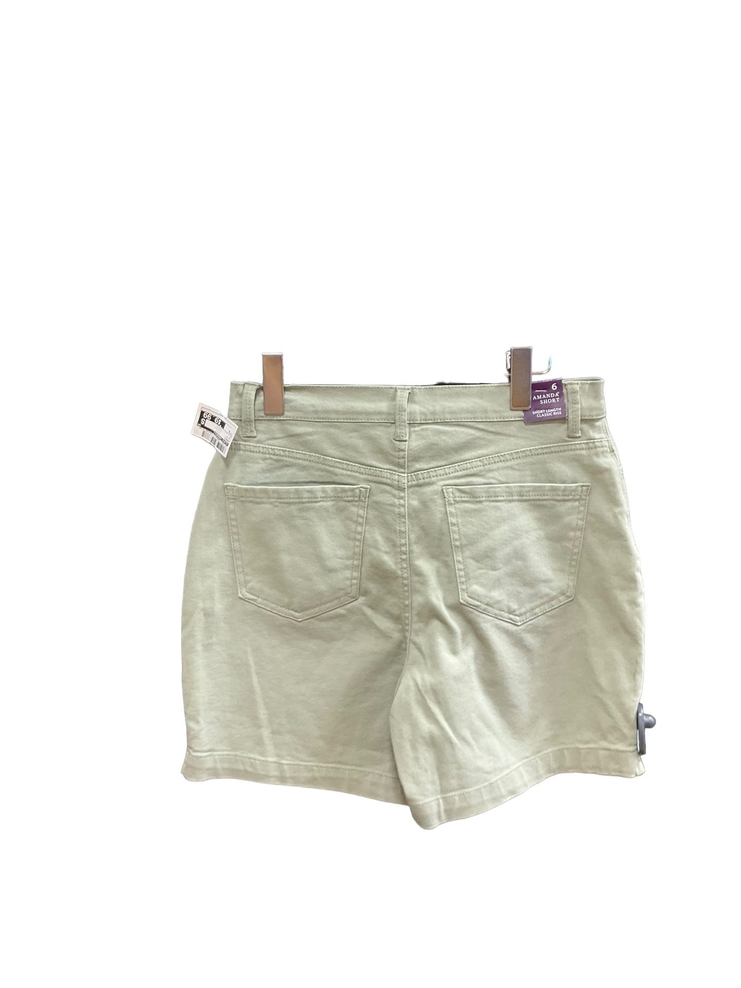 Olive Shorts Gloria Vanderbilt, Size 6