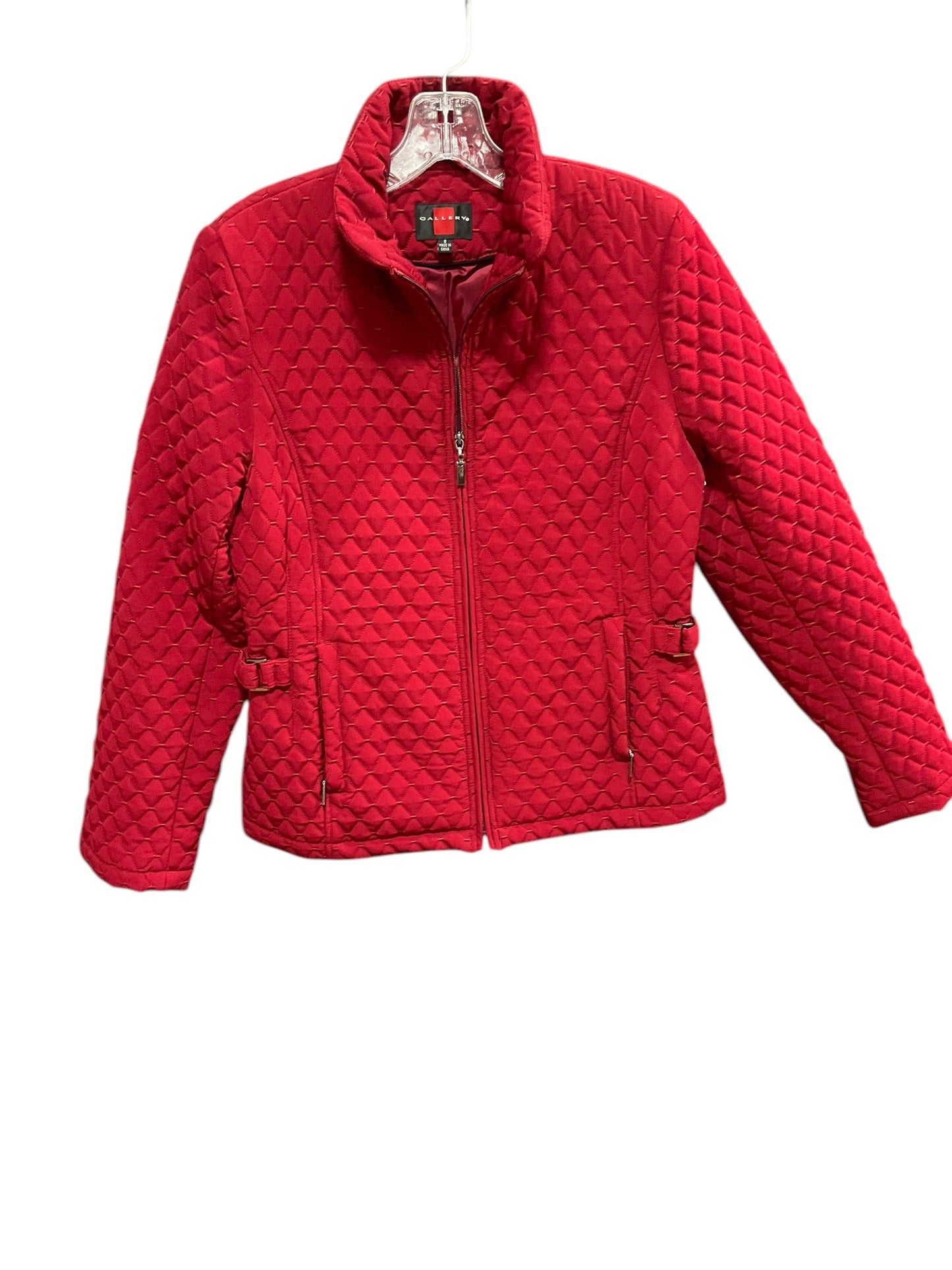 Jacket Other By Gallery In Red, Size: S