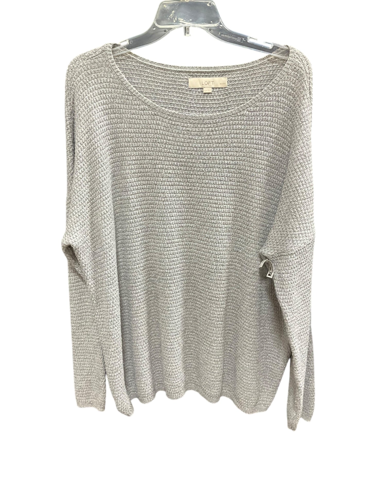 Sweater By Loft O In Grey, Size: Xl