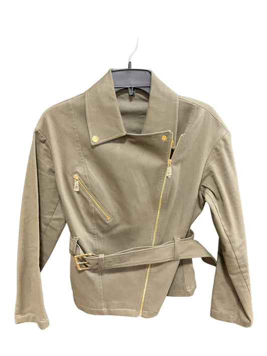 Jacket Moto By Express In Olive, Size: S