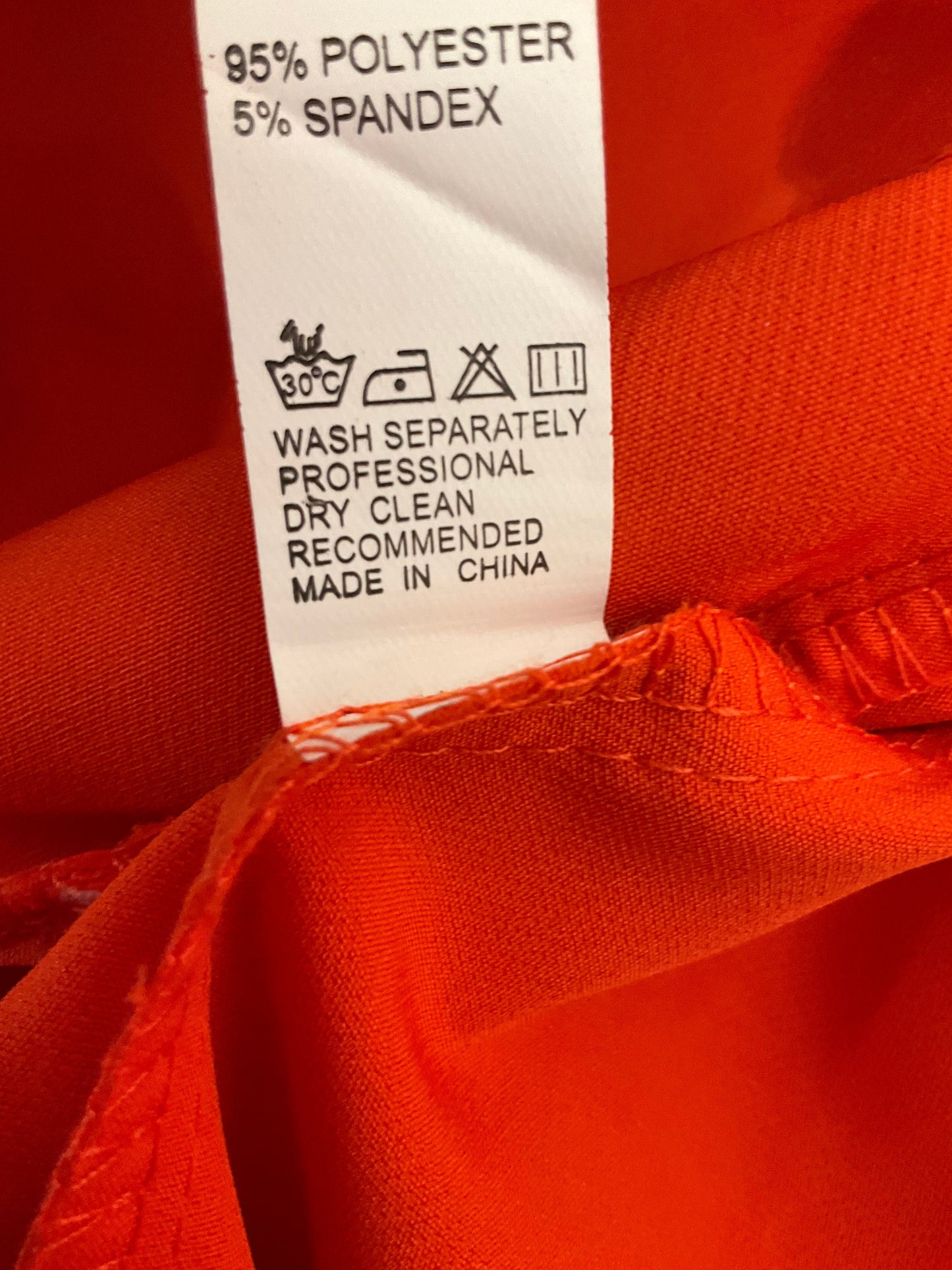 Orange Blazer Clothes Mentor, Size S