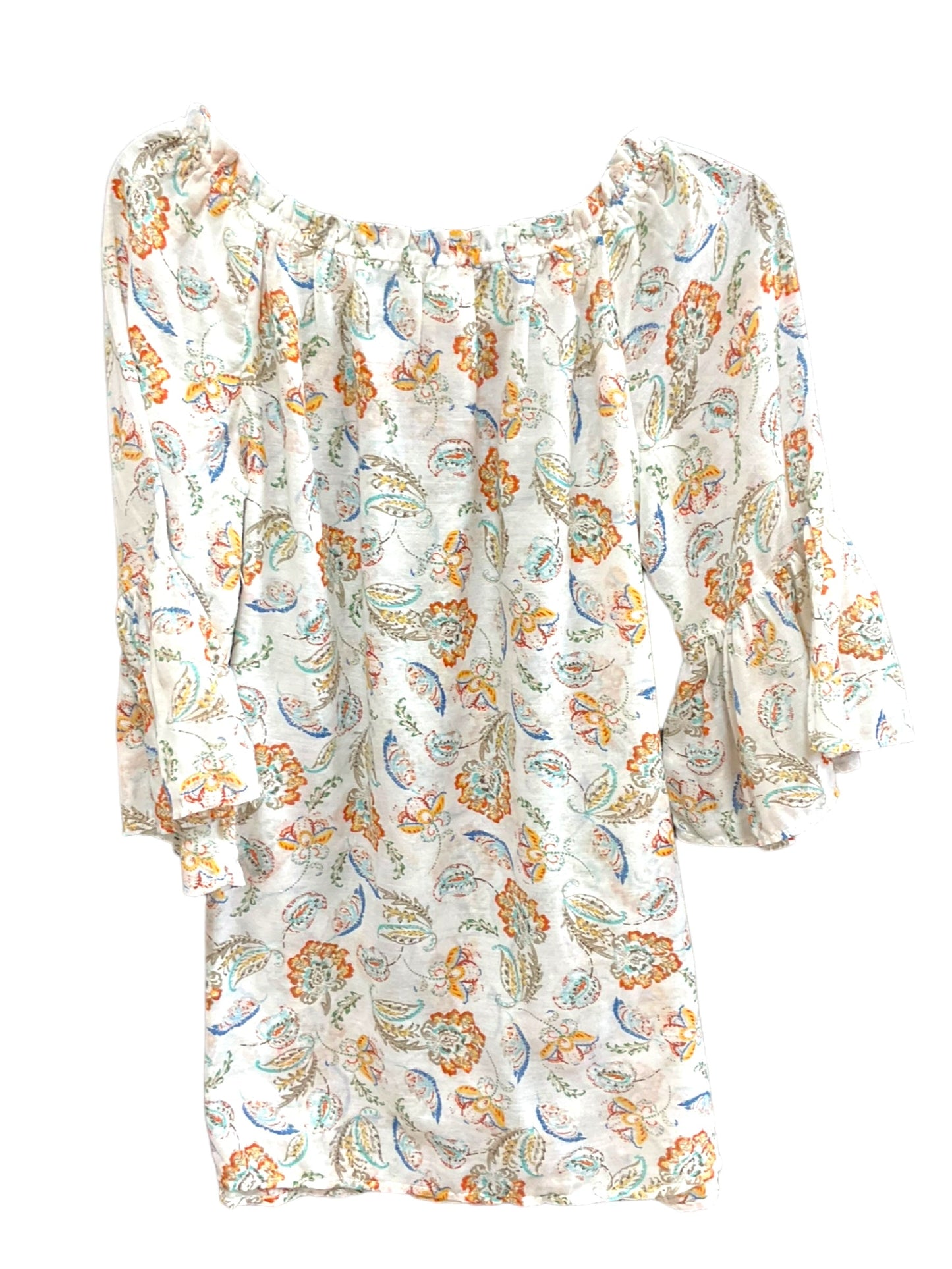 Floral Print Swimwear Cover-up Beachlunchlounge, Size S