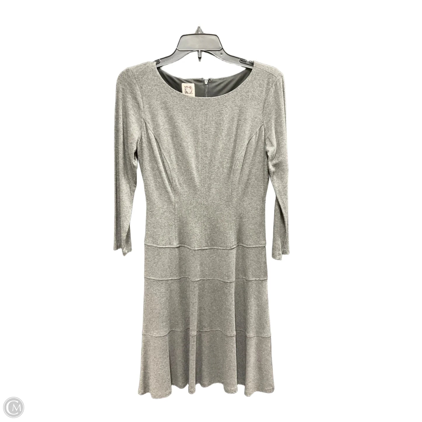 Dress Casual Short By Anne Klein In Grey, Size: 4