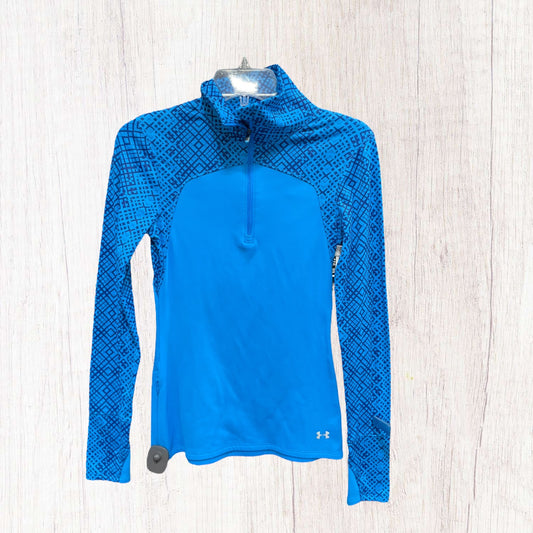 Athletic Jacket By Under Armour In Blue, Size: S