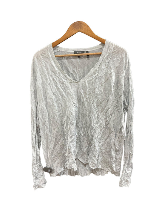 Top Long Sleeve Basic By Theory  Size: L