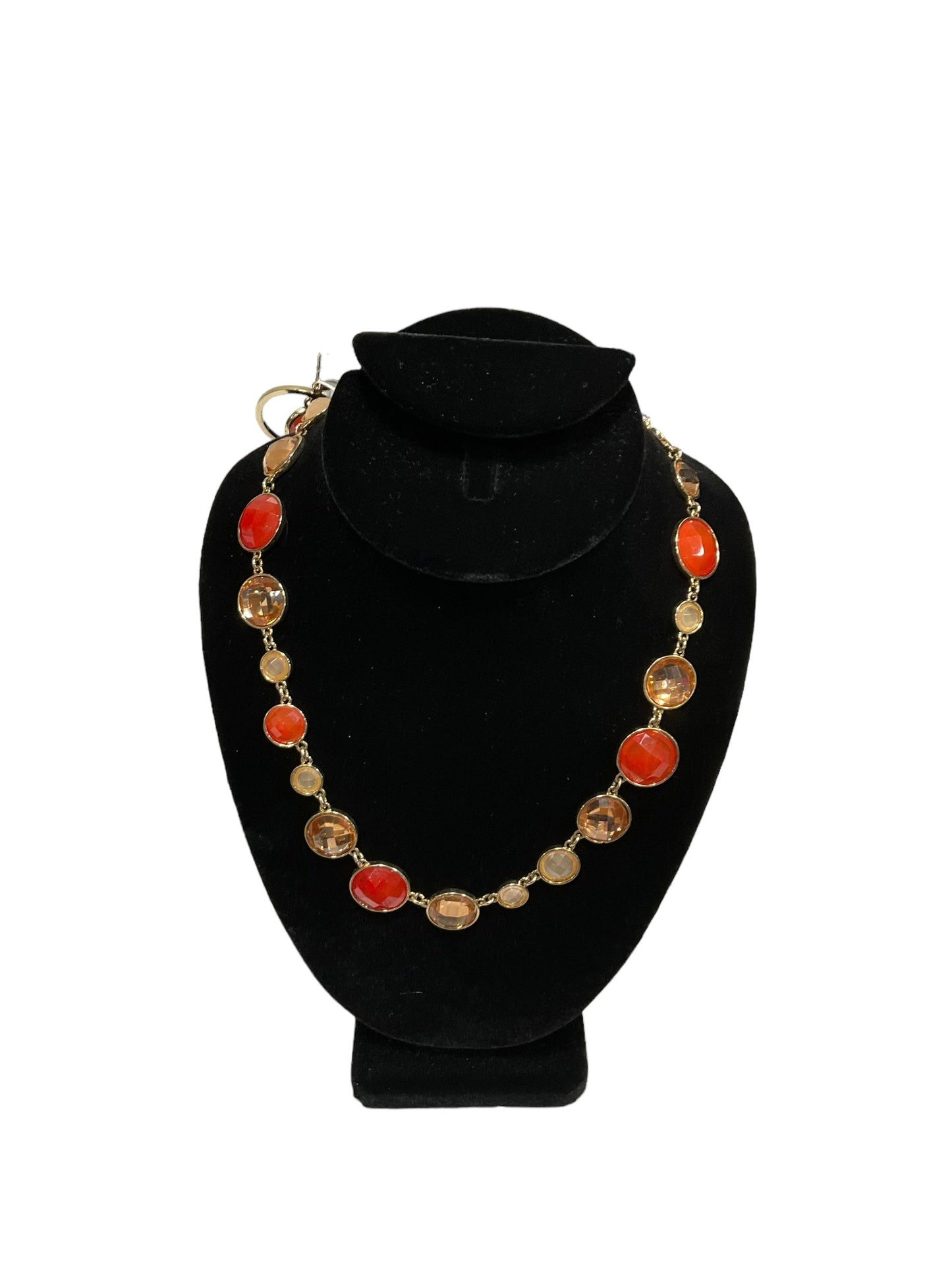 Orange Necklace Set Clothes Mentor