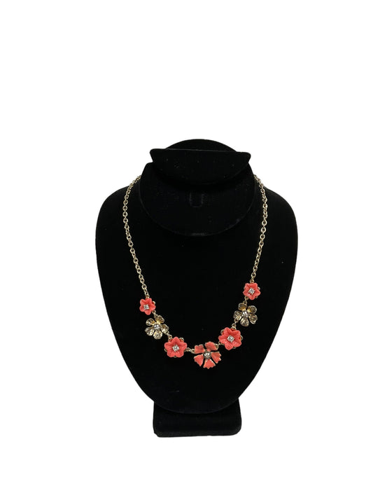 Floral Print Necklace Chain Clothes Mentor