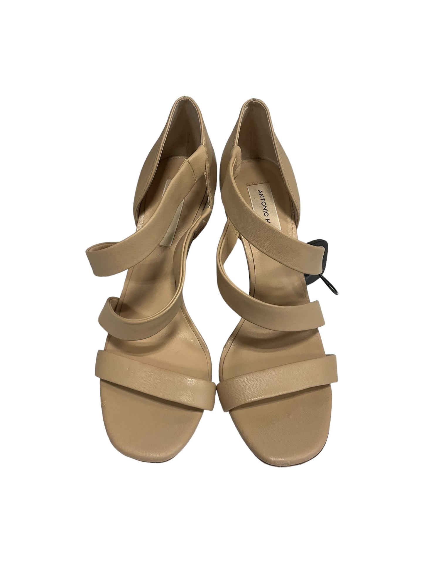 Tan Shoes Heels Stiletto Antonio Melani, Size 8.5