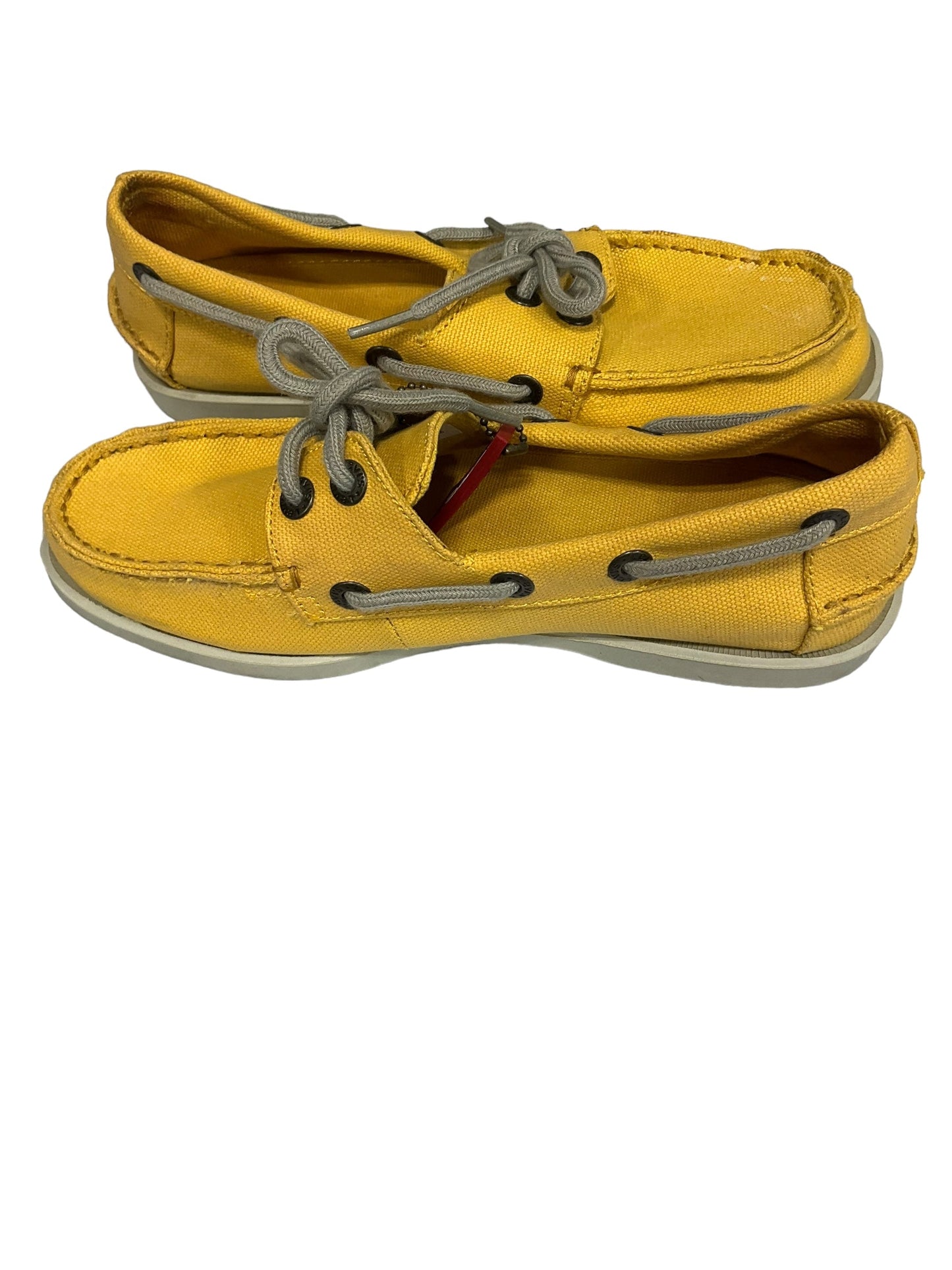 Yellow Shoes Flats Levis, Size 8