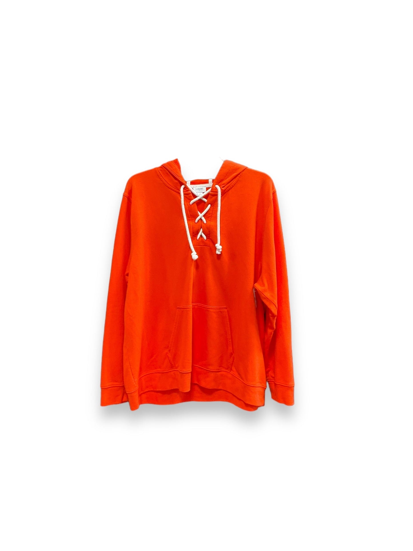 Orange Sweatshirt Hoodie J. Crew, Size 2x