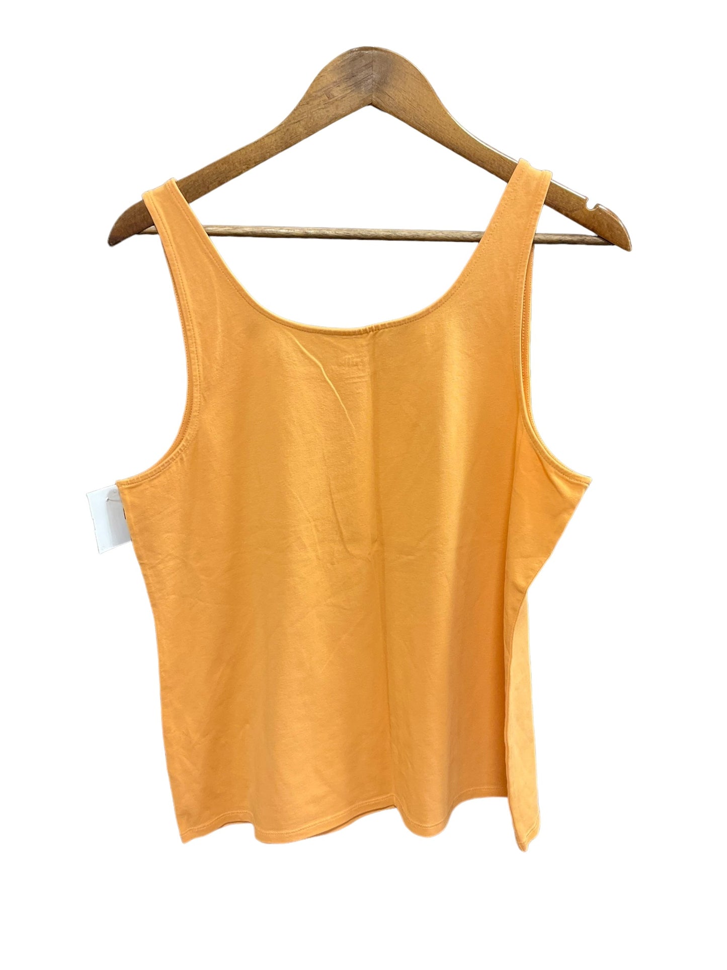 Orange Top Sleeveless Basic J. Jill, Size Xl