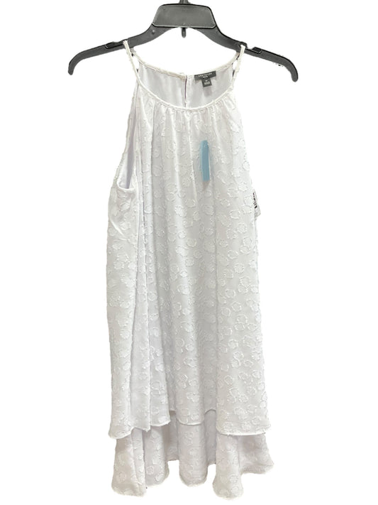 White Dress Casual Short Ann Taylor, Size M