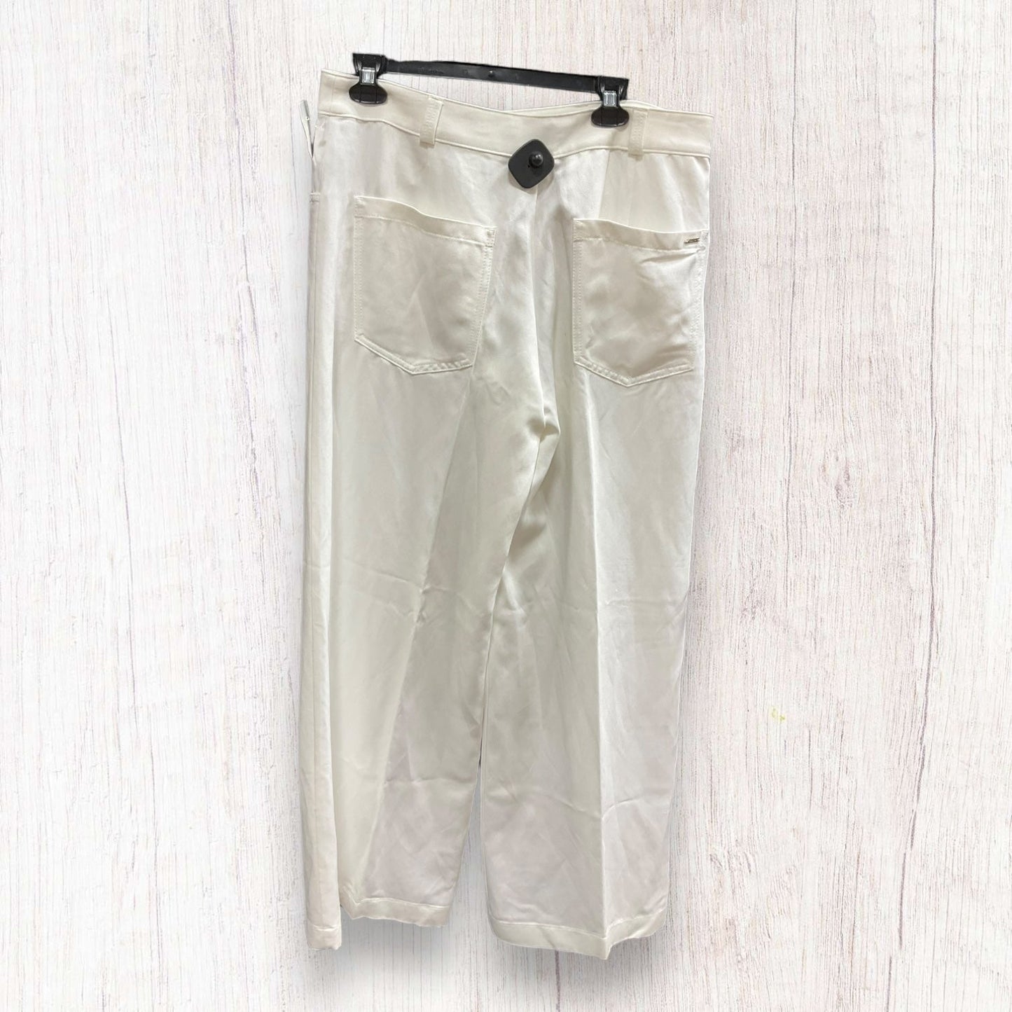 Cream Pants Dress Massimo Dutti, Size L