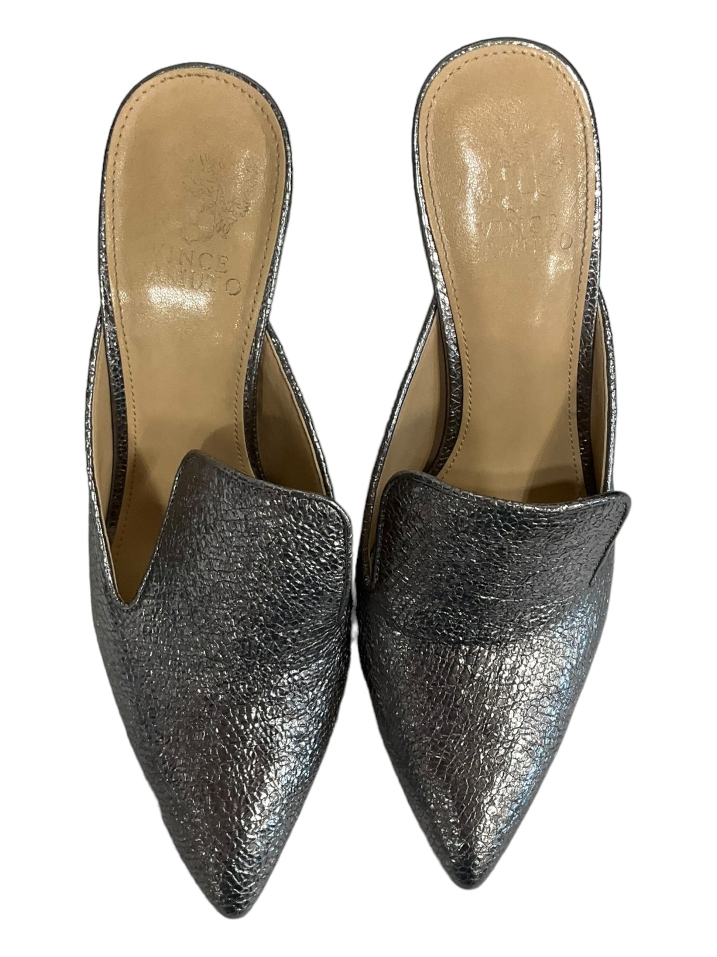 Grey Shoes Heels Stiletto Vince Camuto, Size 9.5