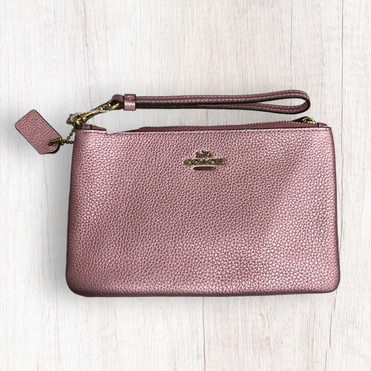 Wristlet Designer Coach, Size Small