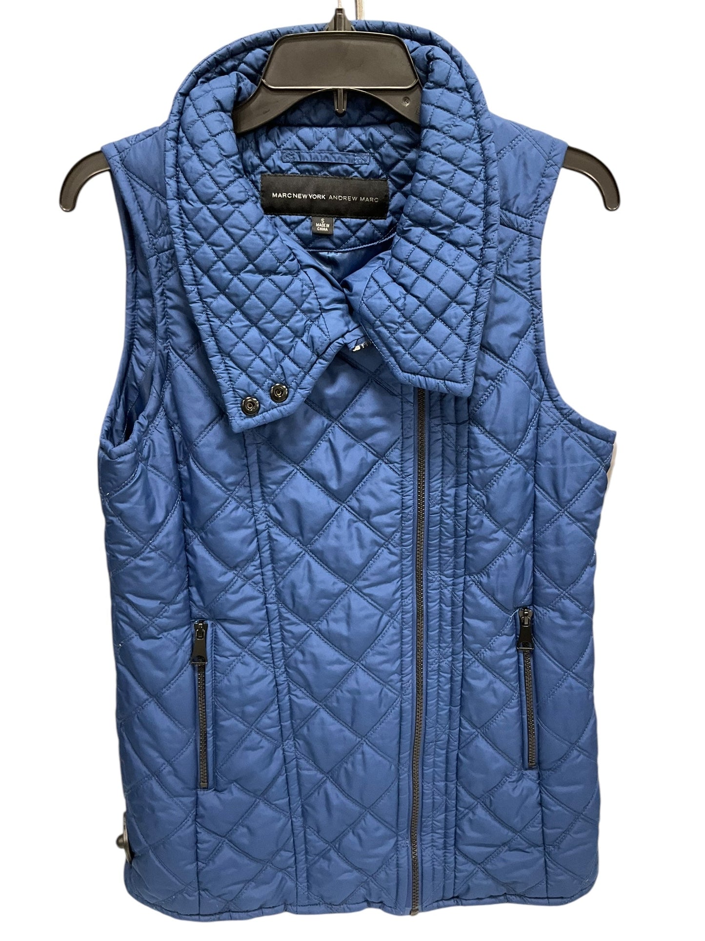 Vest Puffer & Quilted By Marc By Marc Jacobs In Blue, Size: S