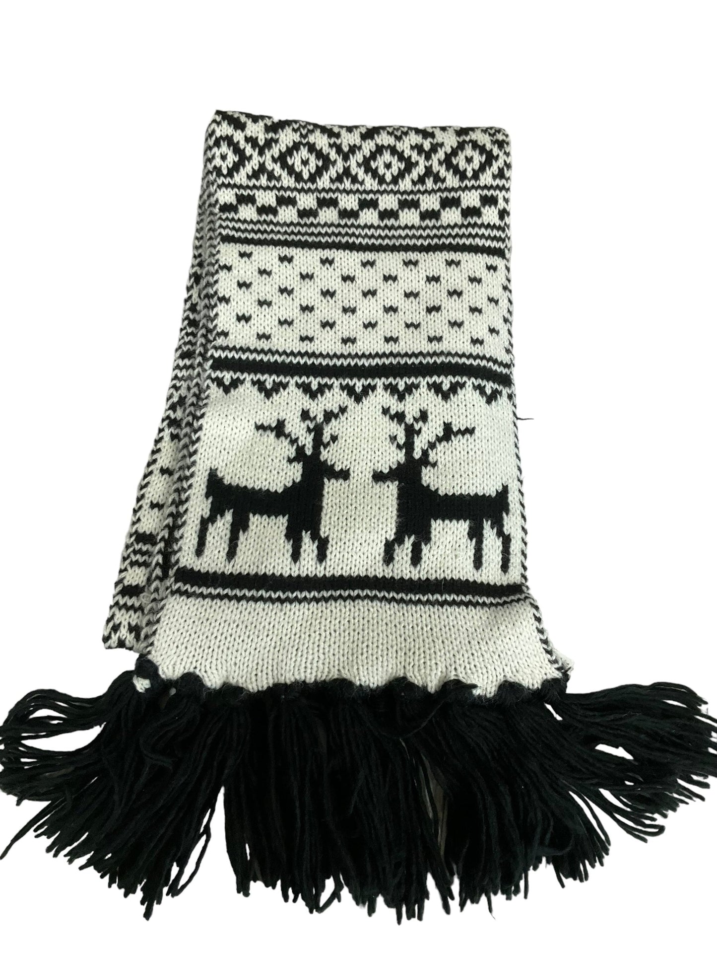 Scarf Winter By Old Navy In Black & White