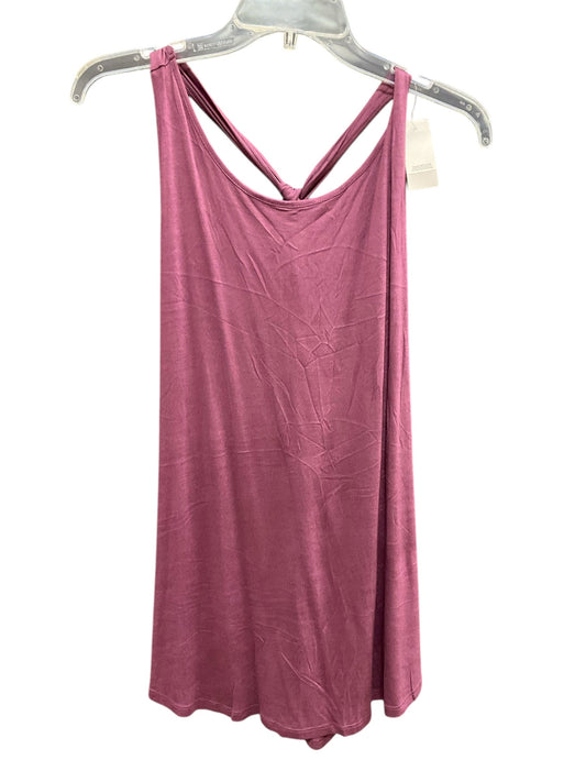 Top Sleeveless Basic By Loft In Purple, Size: Xl