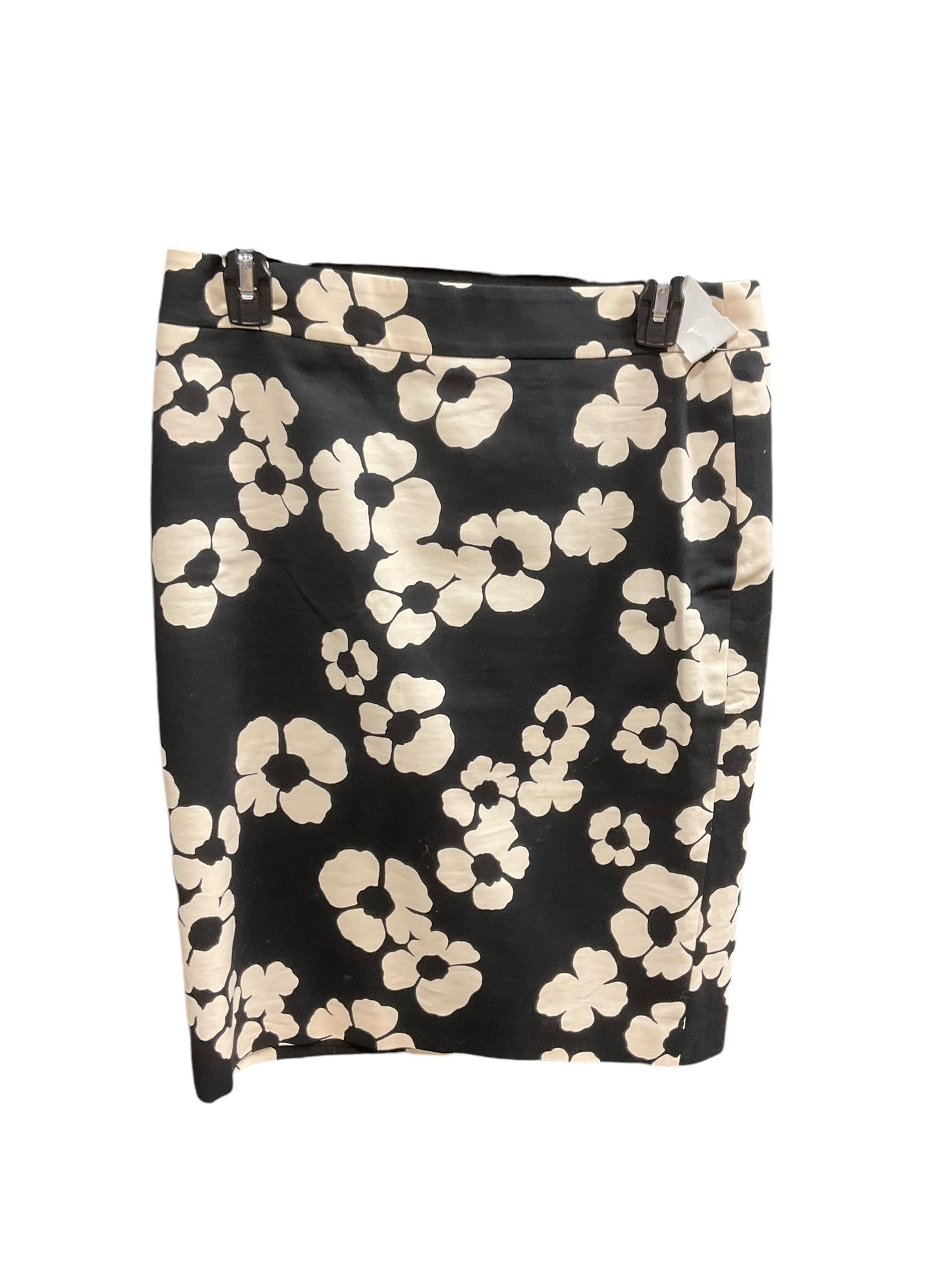 Skirt Mini & Short By Loft In Black & Tan, Size: S