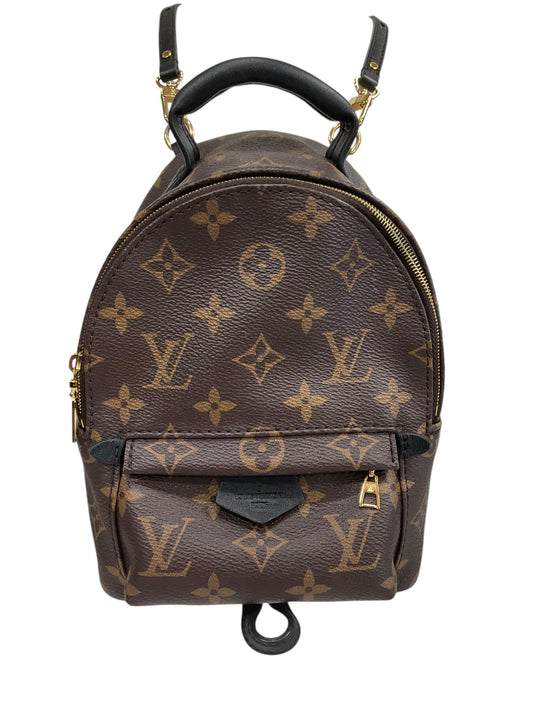 Backpack Luxury Designer By Louis Vuitton, Size: Small