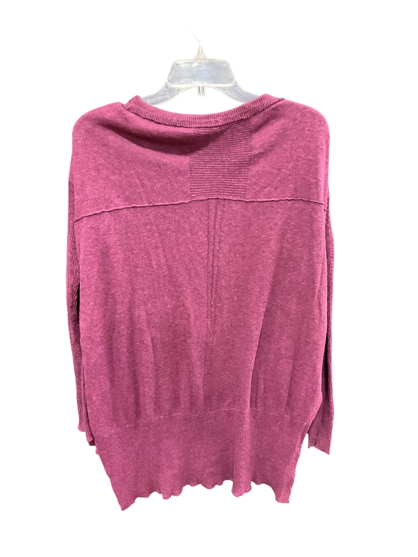 Top Long Sleeve Basic By Free People In Red, Size: S