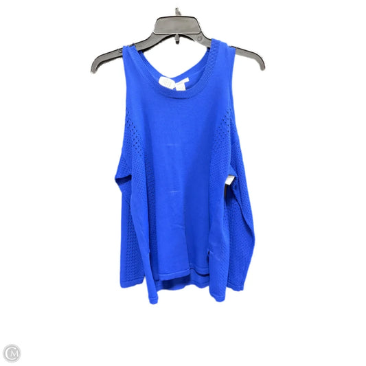 Top Long Sleeve Basic By Bar Iii In Blue, Size: M