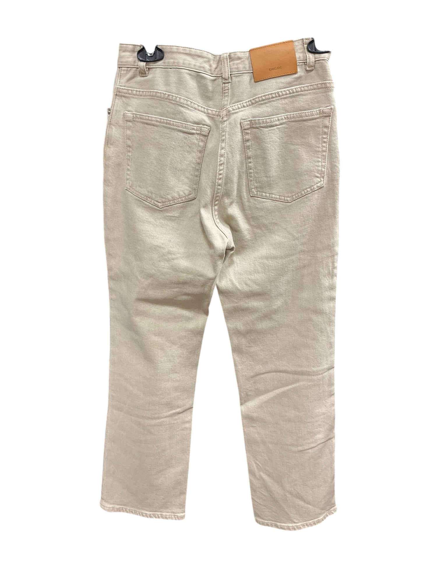 Jeans Straight By Clothes Mentor In Beige, Size: S