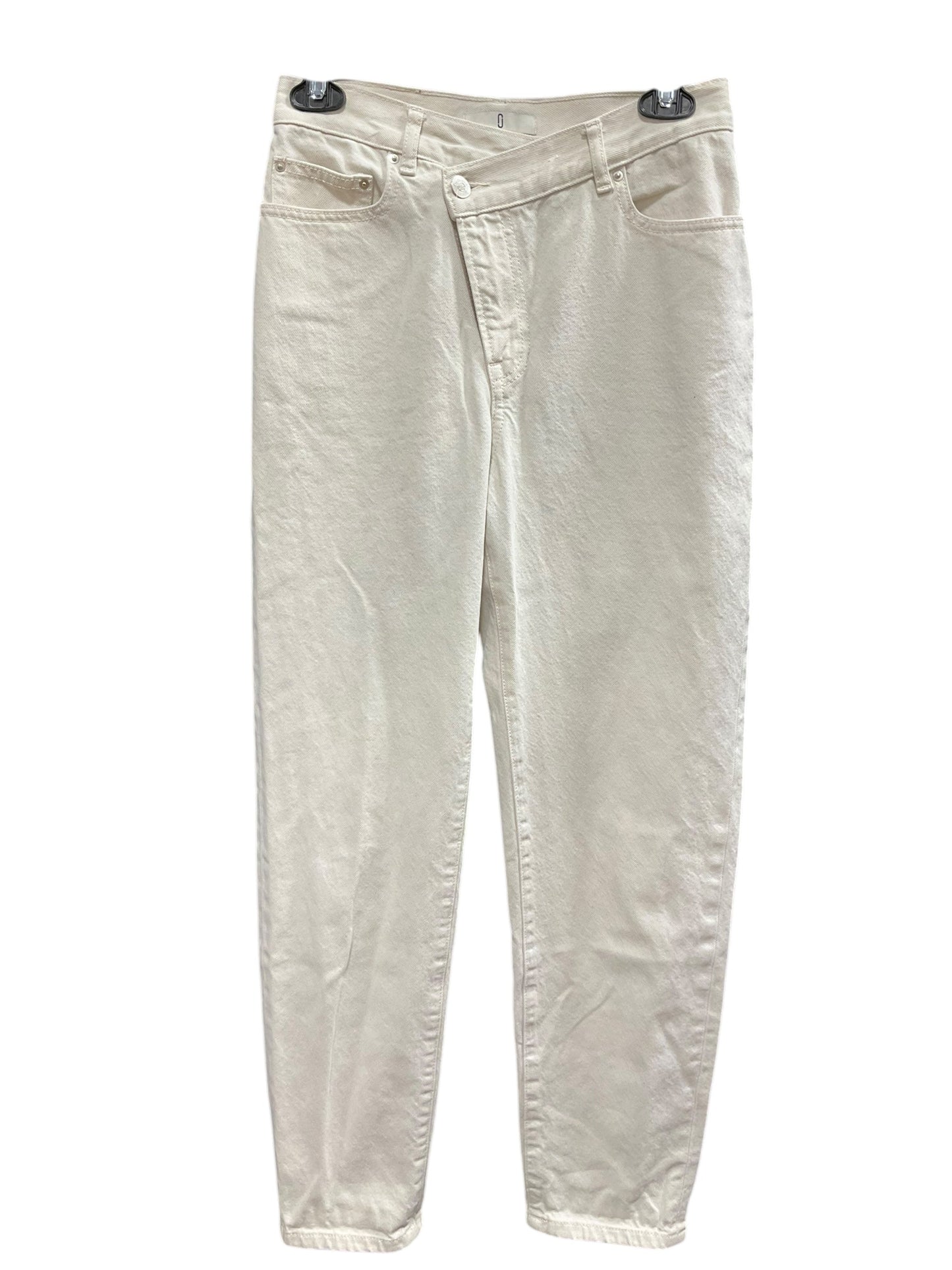 Jeans Straight By Clothes Mentor In Beige, Size: S