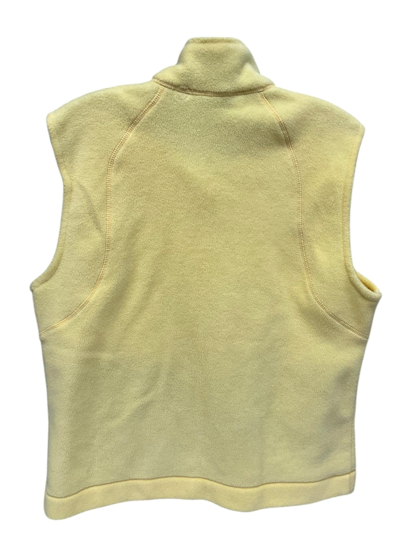 Vest Fleece By Columbia In Yellow, Size: L