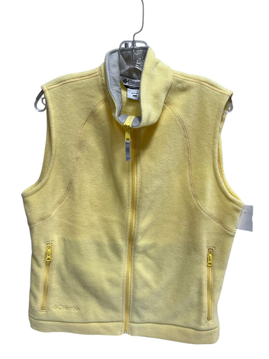 Vest Fleece By Columbia In Yellow, Size: L