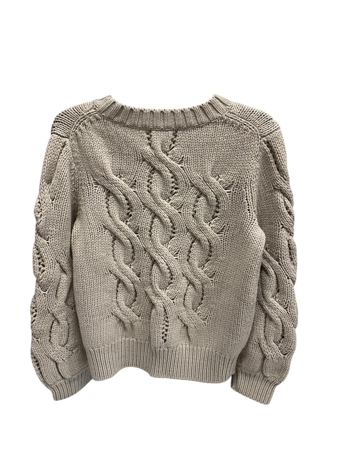 Sweater By Banana Republic In Tan, Size: S