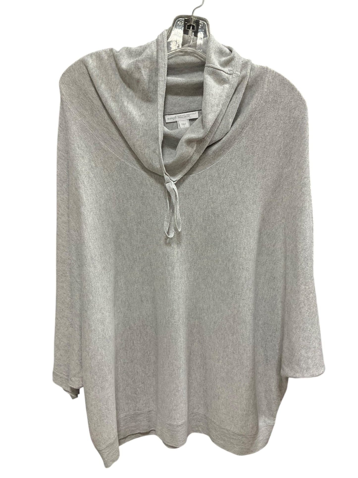 Top Short Sleeve Basic By Pure Jill In Grey, Size: L