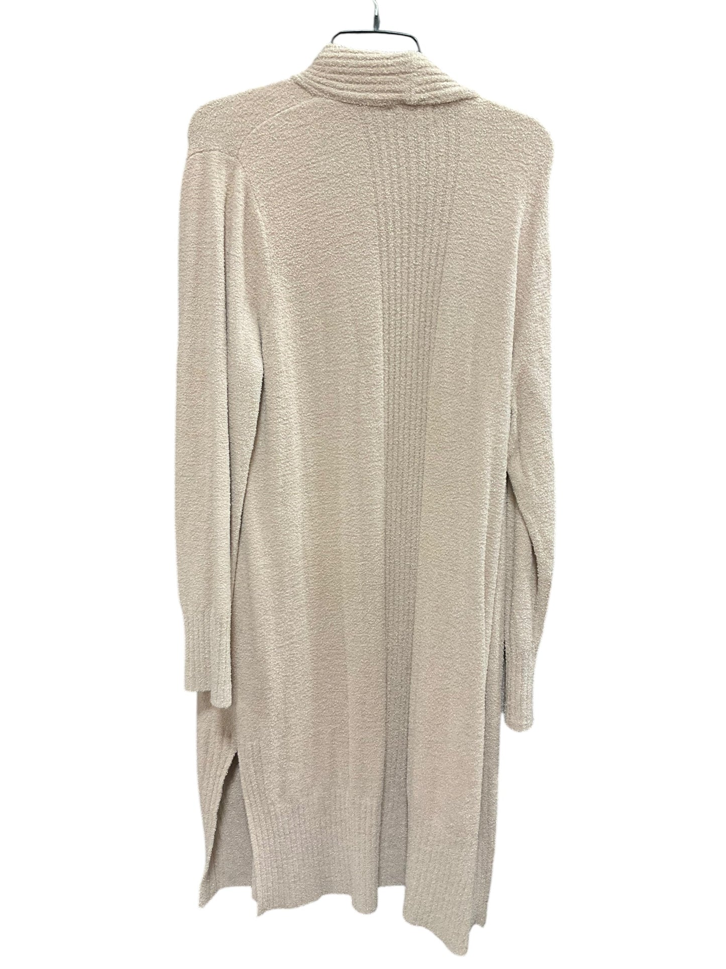 Sweater Cardigan By Barefoot Dreams In Beige, Size: 2x