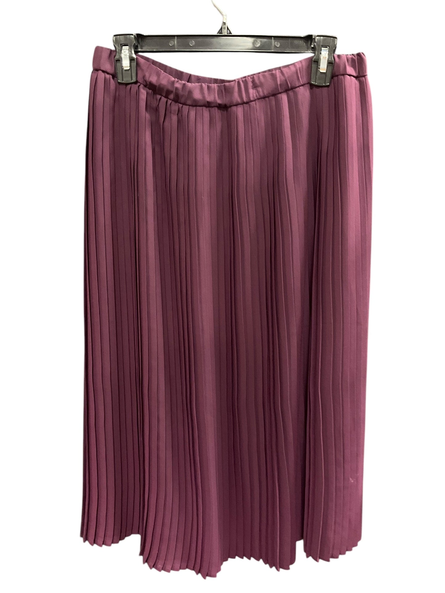 Skirt Midi By Eileen Fisher In Purple, Size: 4