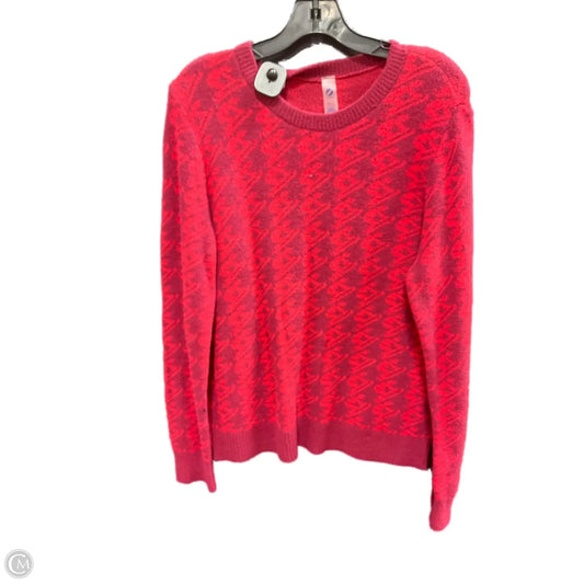 Sweater By Lou And Grey In Purple & Red, Size: L