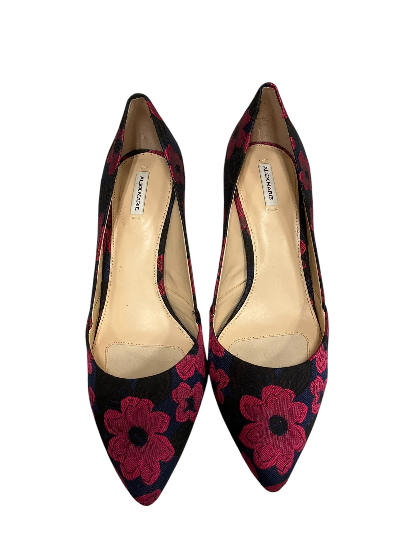 Shoes Heels Stiletto By Alex Marie In Floral Print, Size: 9.5