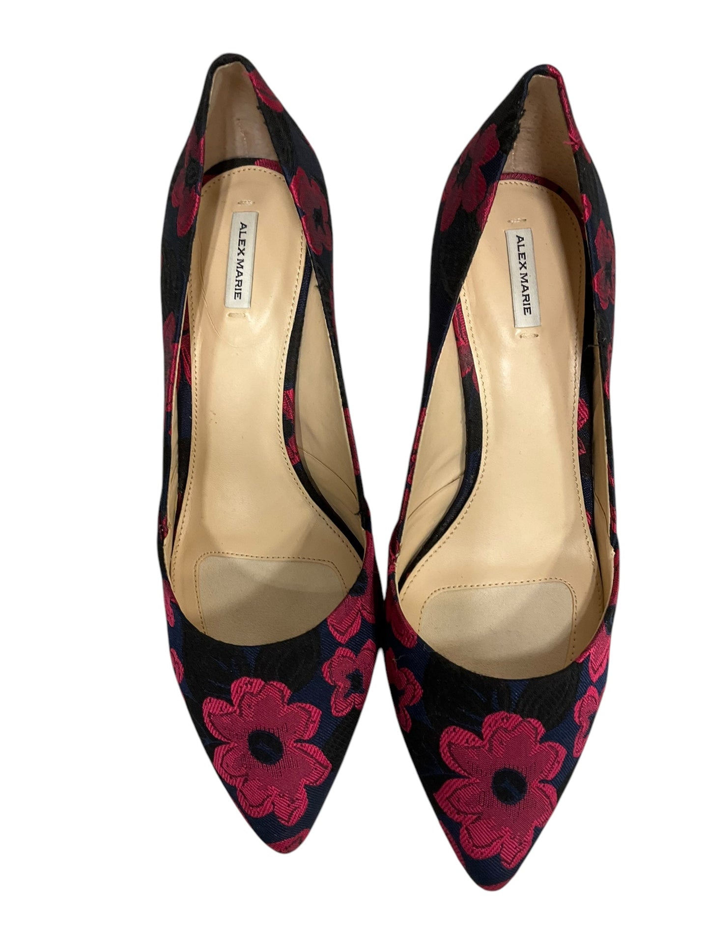 Shoes Heels Stiletto By Alex Marie In Floral Print, Size: 9.5