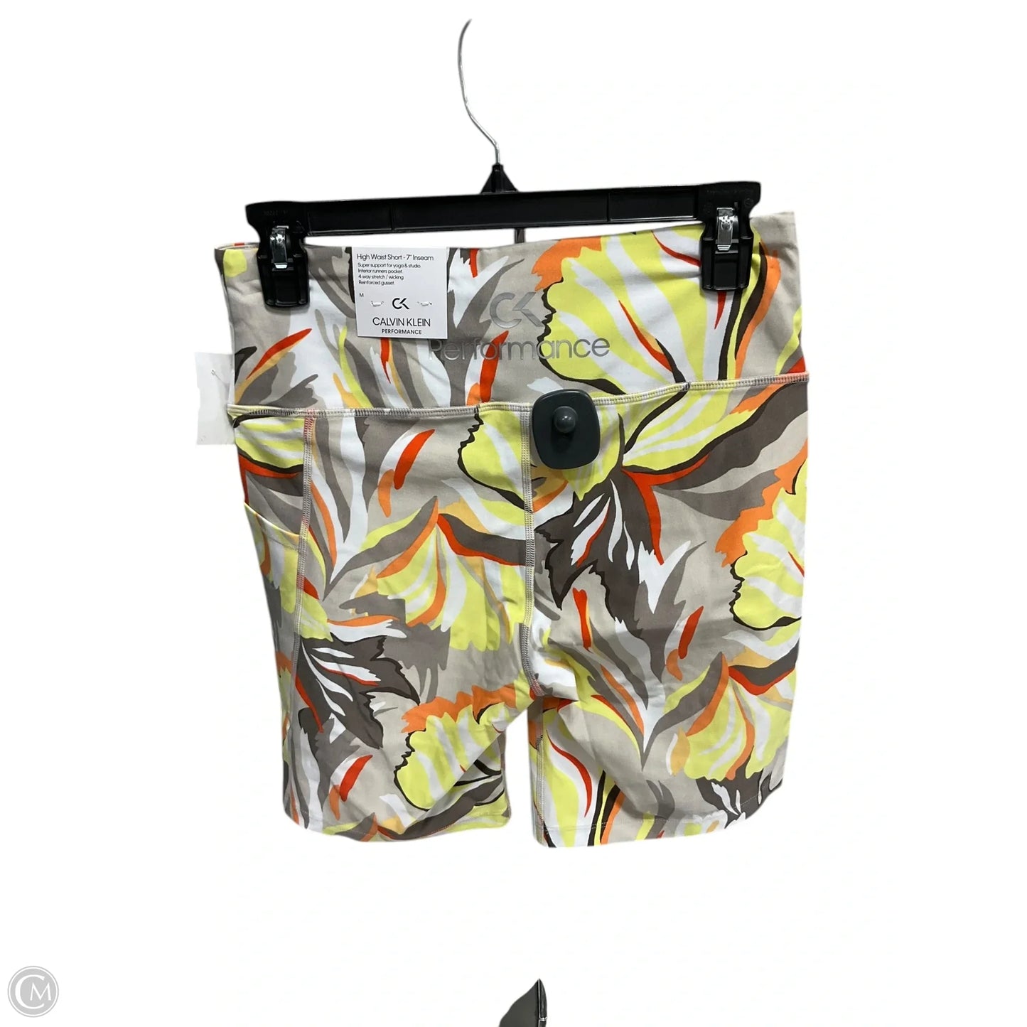 Athletic Shorts By Calvin Klein In Multi-colored, Size: M