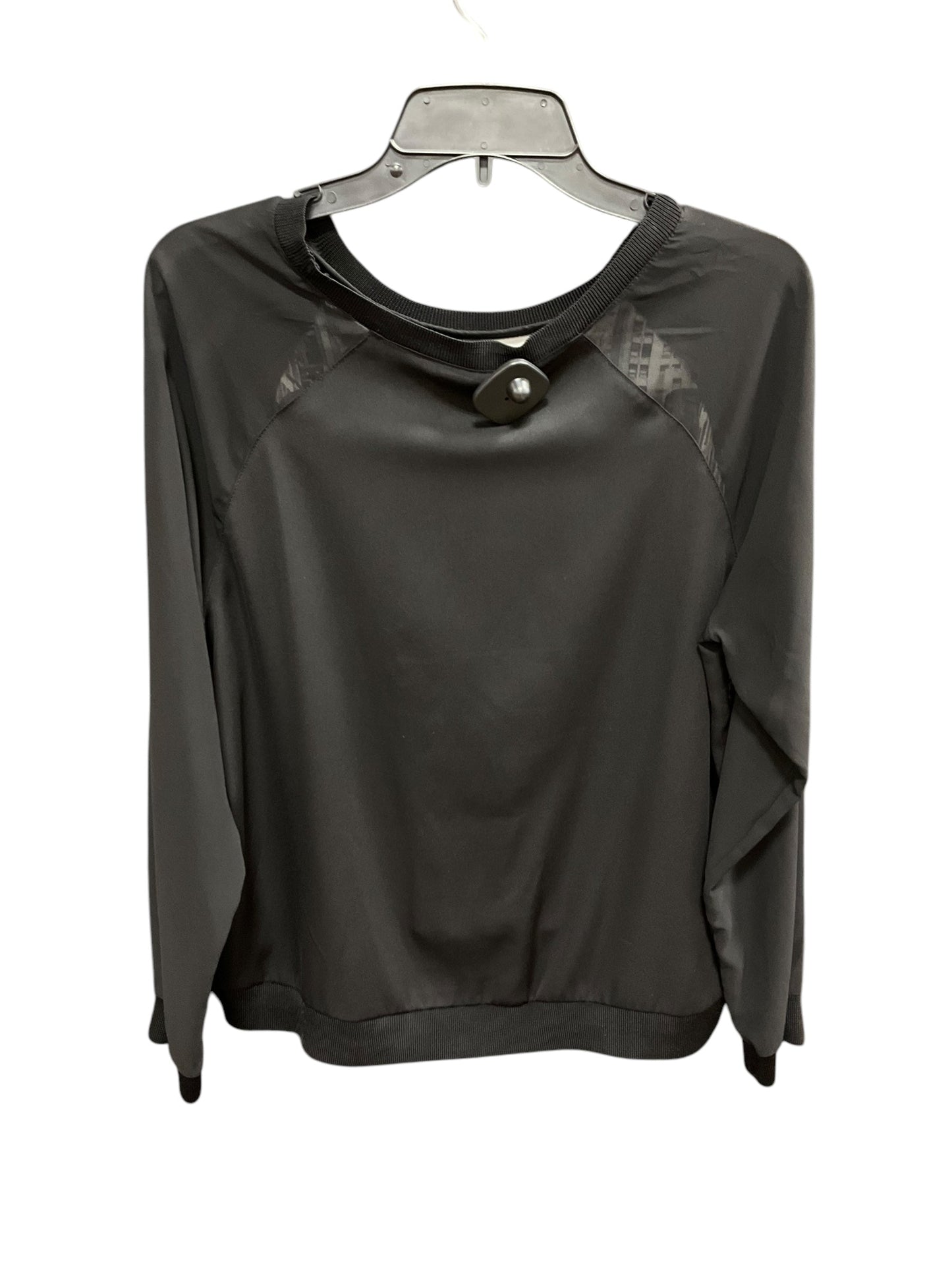 Top Long Sleeve Basic By Elie Tahari In Black & White, Size: L