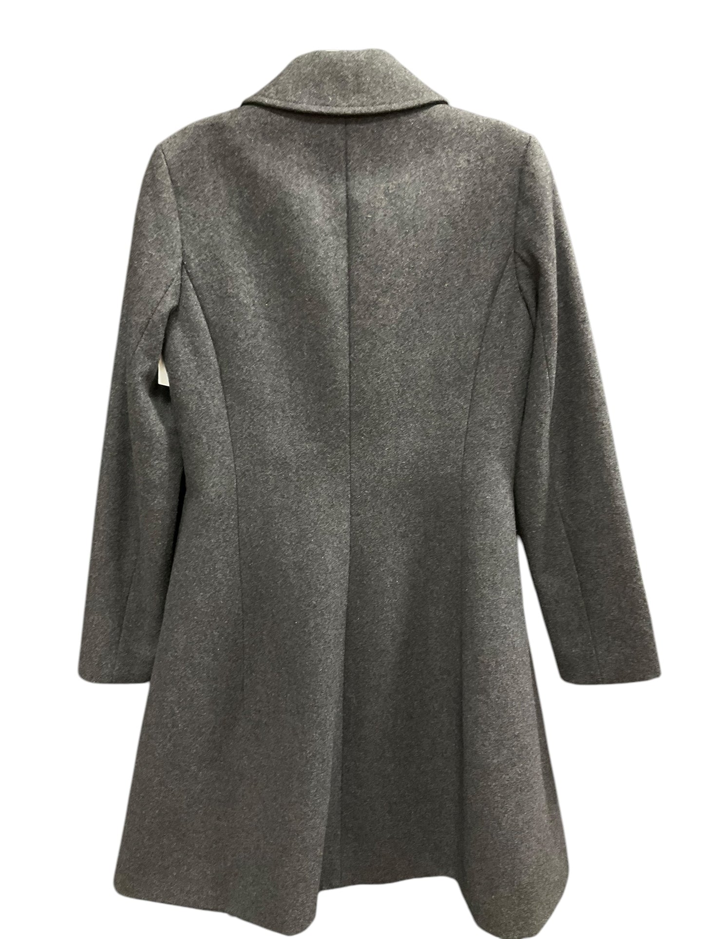 Coat Designer By Kate Spade In Grey, Size: S