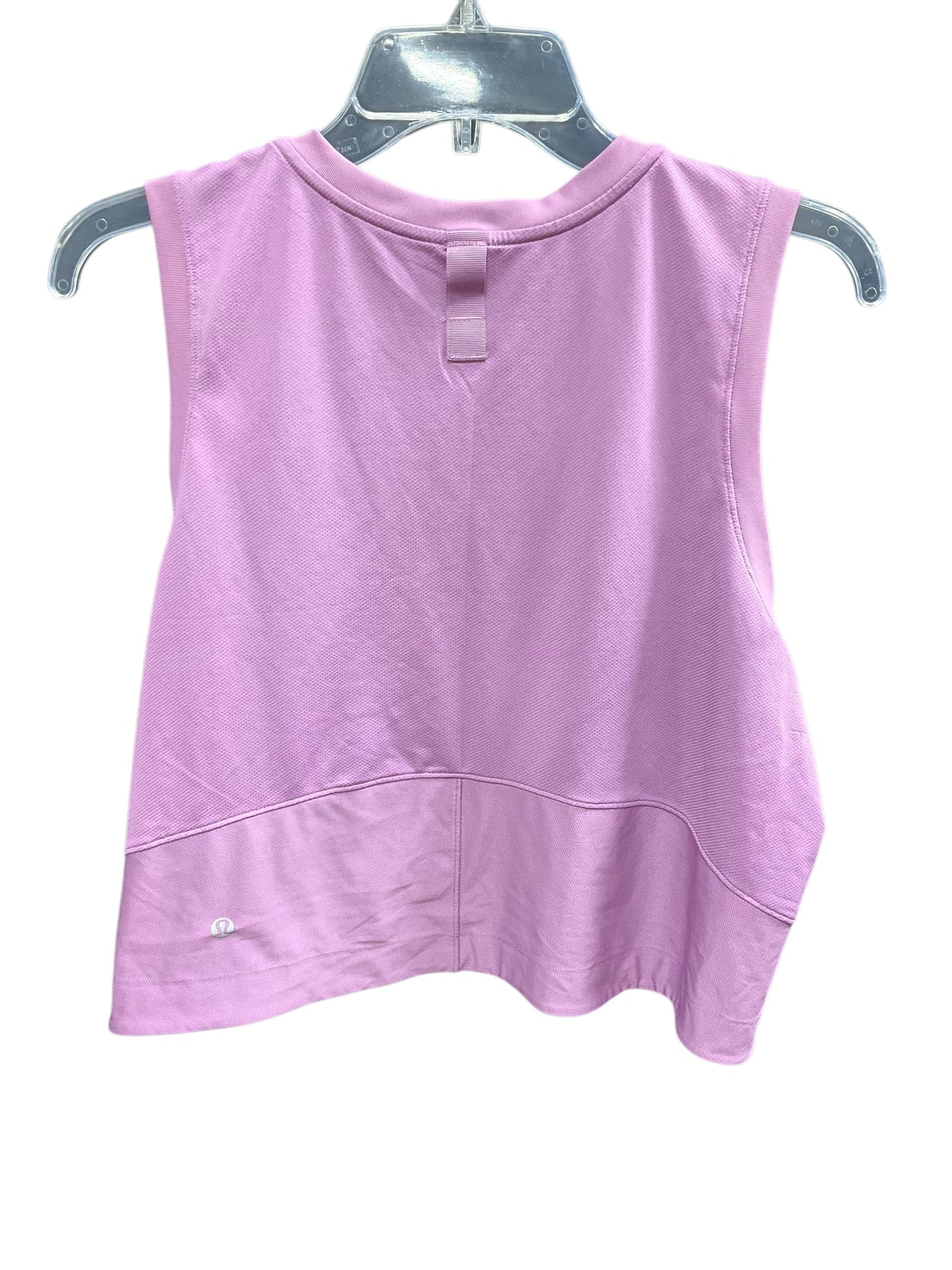 Athletic Tank Top By Lululemon In Purple, Size: 8