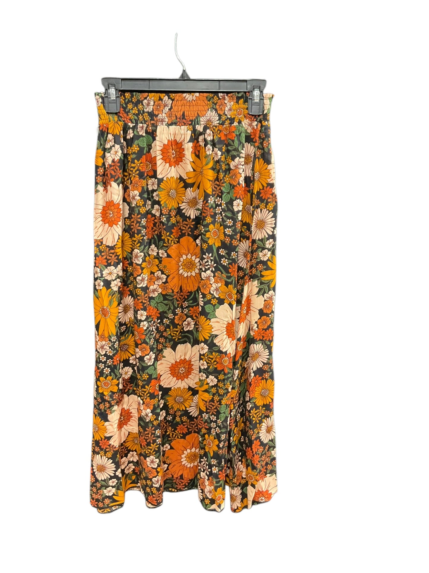 Skirt Midi By Natural Life In Floral Print, Size: S