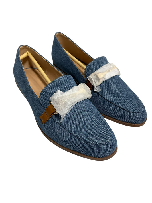 Shoes Heels Block By Just Fab In Blue, Size: 7