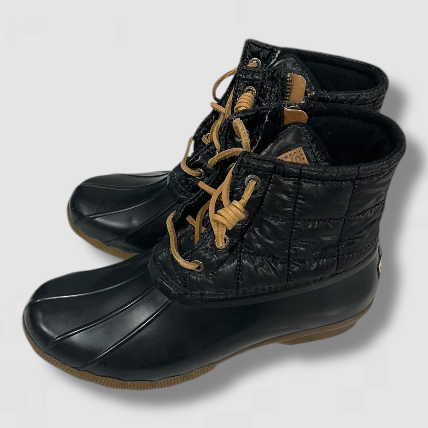 Boots Rain By Sperry In Black, Size: 7.5