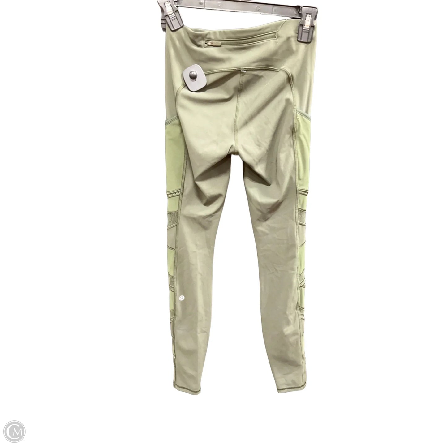 Athletic Leggings By Lululemon In Green, Size: S