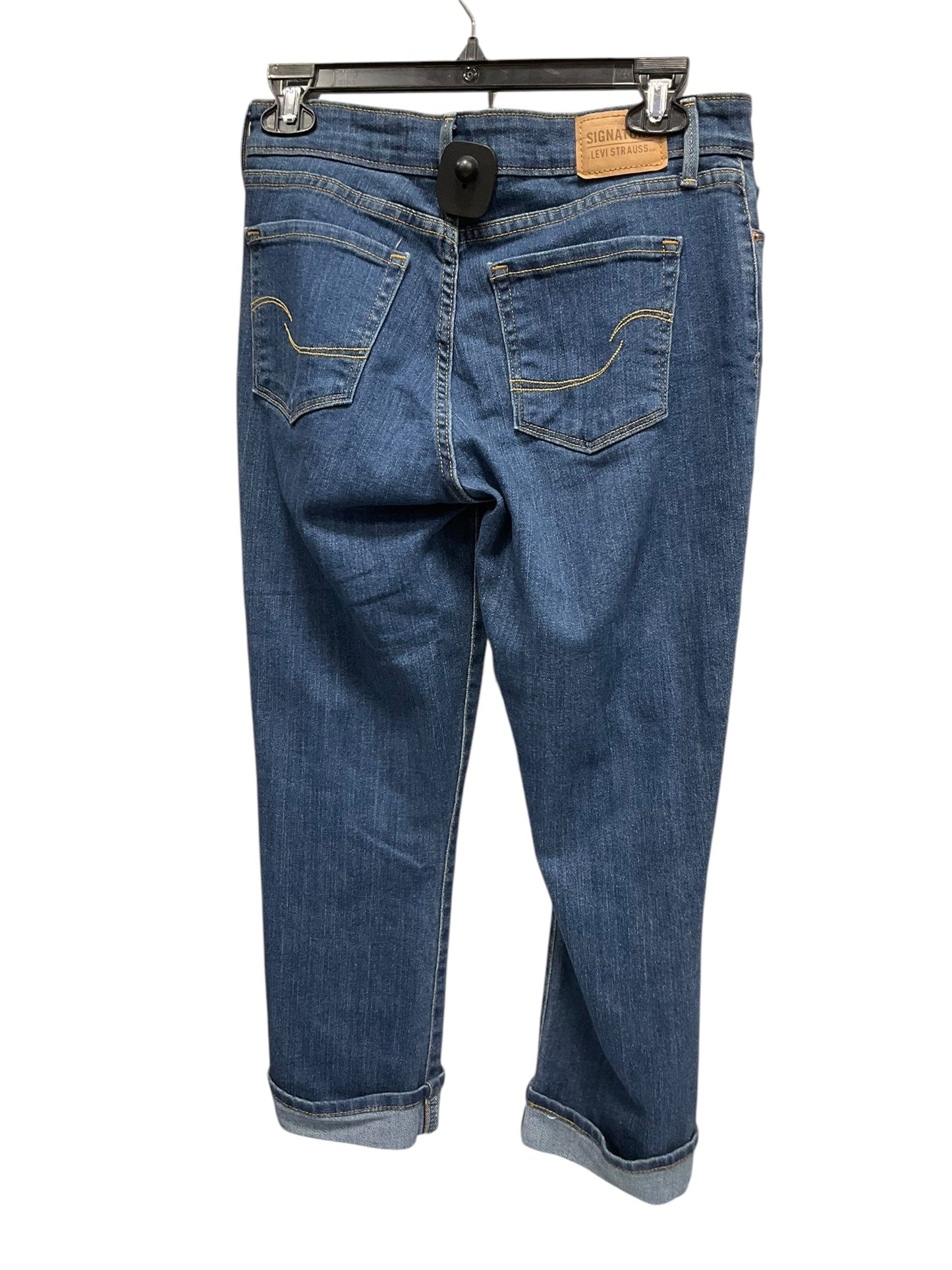 Capris By Levis In Blue Denim, Size: 2