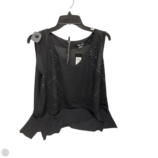 Top Sleeveless By City Chic In Black, Size: M