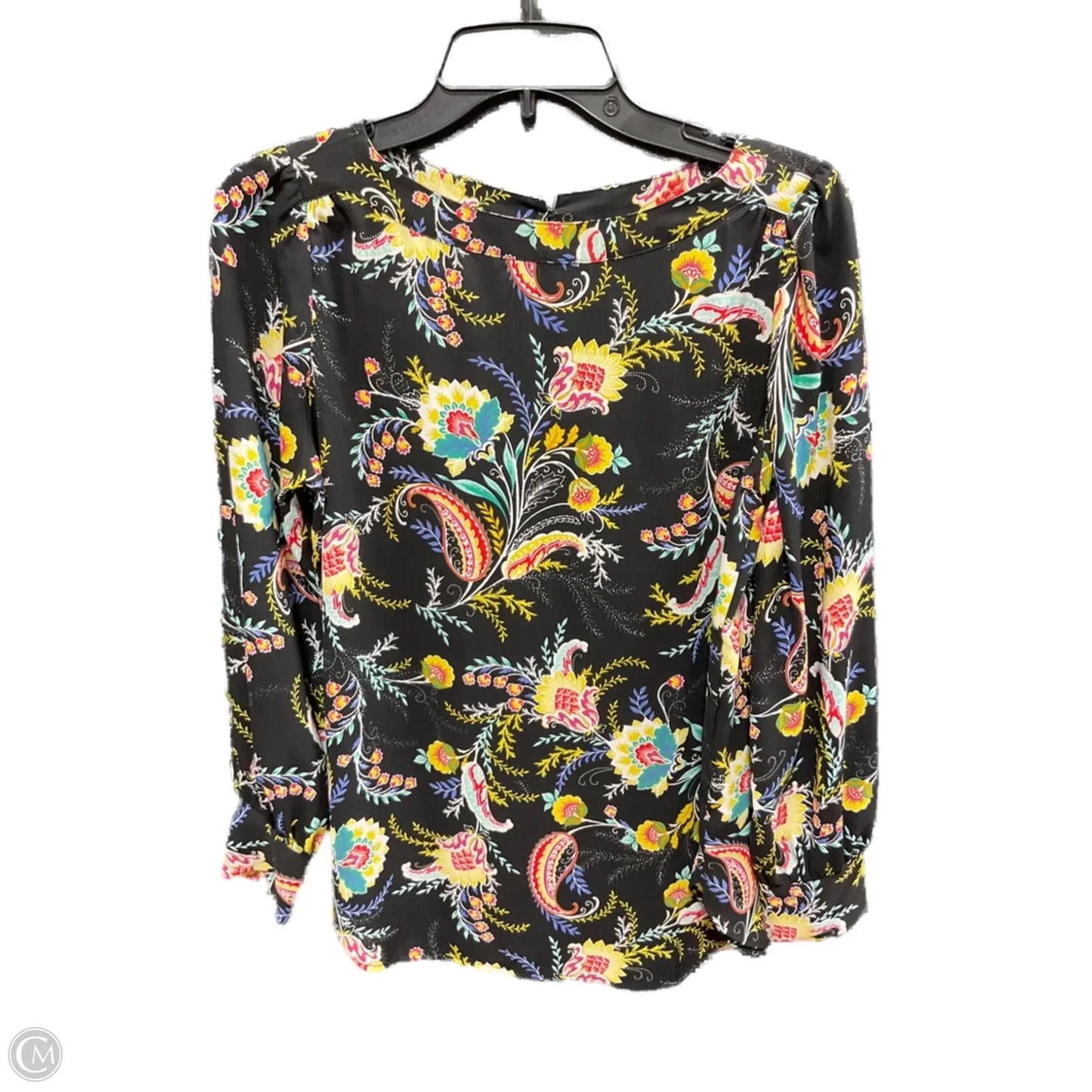 Top Long Sleeve Basic By Loft In Multi-colored, Size: Sp