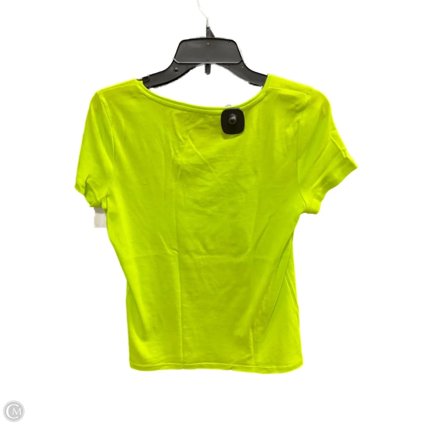 Top Short Sleeve Basic By Talbots In Green, Size: Mp
